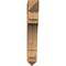 Ekena Millwork Merced Arts & Crafts Rough Sawn Bracket, Western Red Cedar, 4"W x 22"D x 26"H BKT04X22X26MRC03RWR - alternate 2